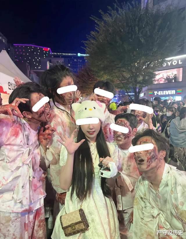 从梨泰院死里逃生,台湾女星上厕所躲过一劫,20分钟内惨案发生了