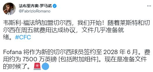 8246万!切尔西标王诞生!48小时官宣+刷2大世界纪录,图帅太幸福