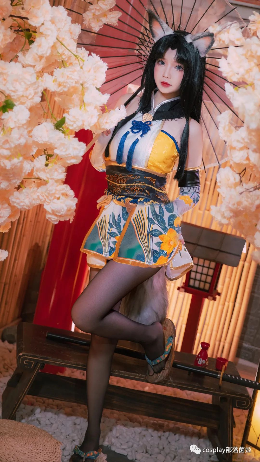 |cos：永劫无间土御门胡桃cos正片@雪晴