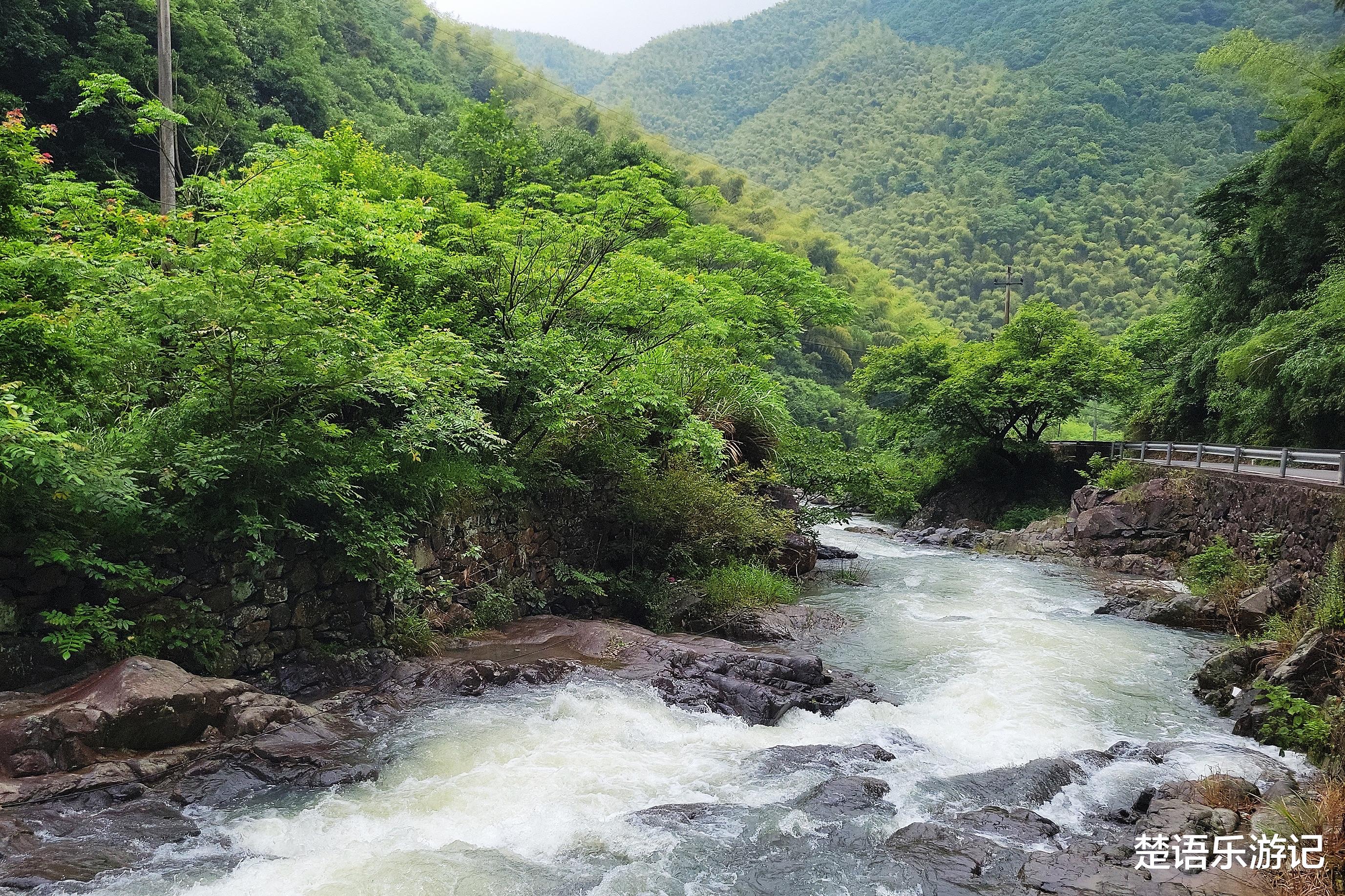 龙潭|浙江宁波这个古村原来也有“仙境”，龙潭美景充满传说，雨后更美