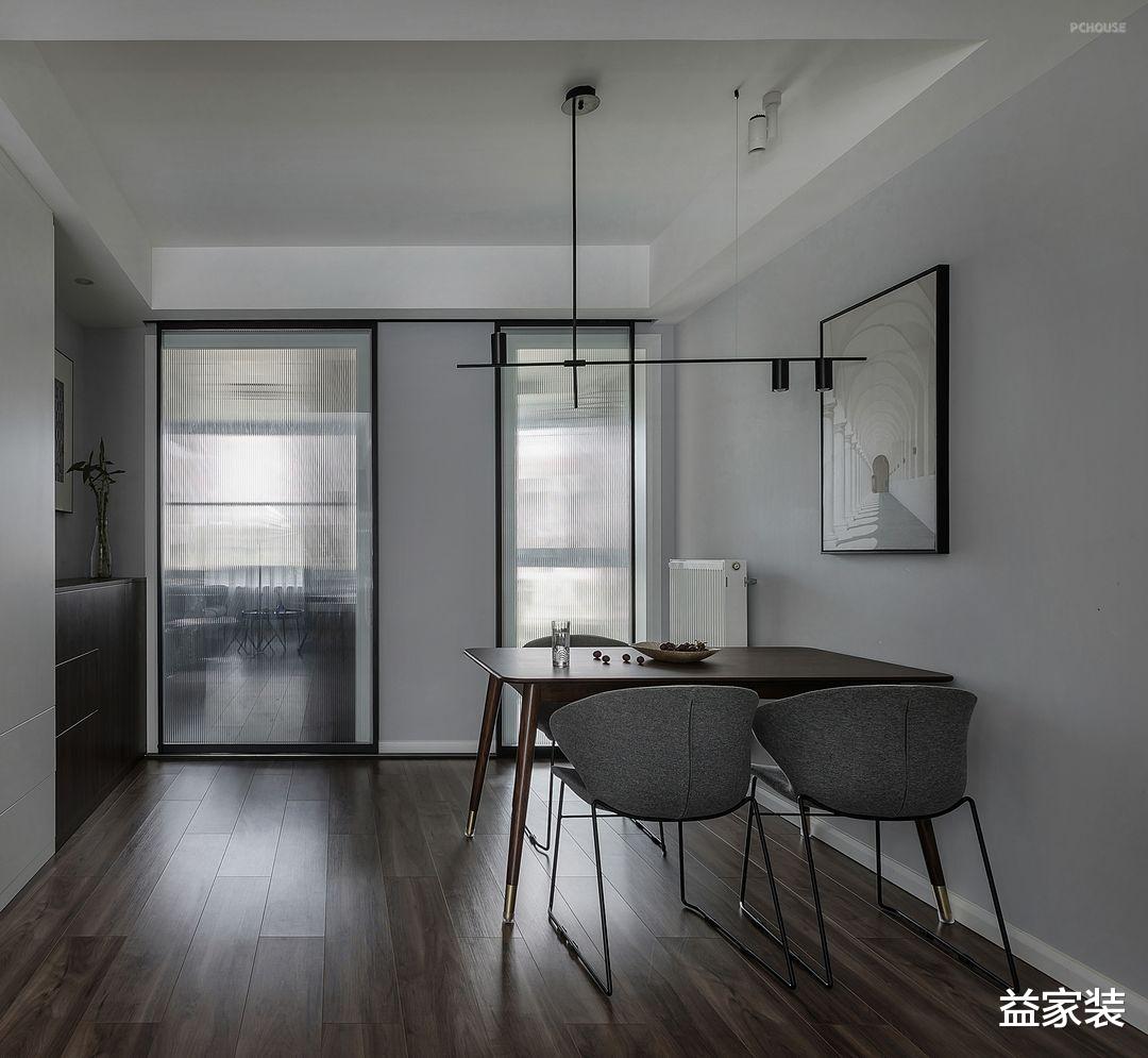 大气简约的公寓,沉稳内涵的现代风格,相得益彰的住宅搭配