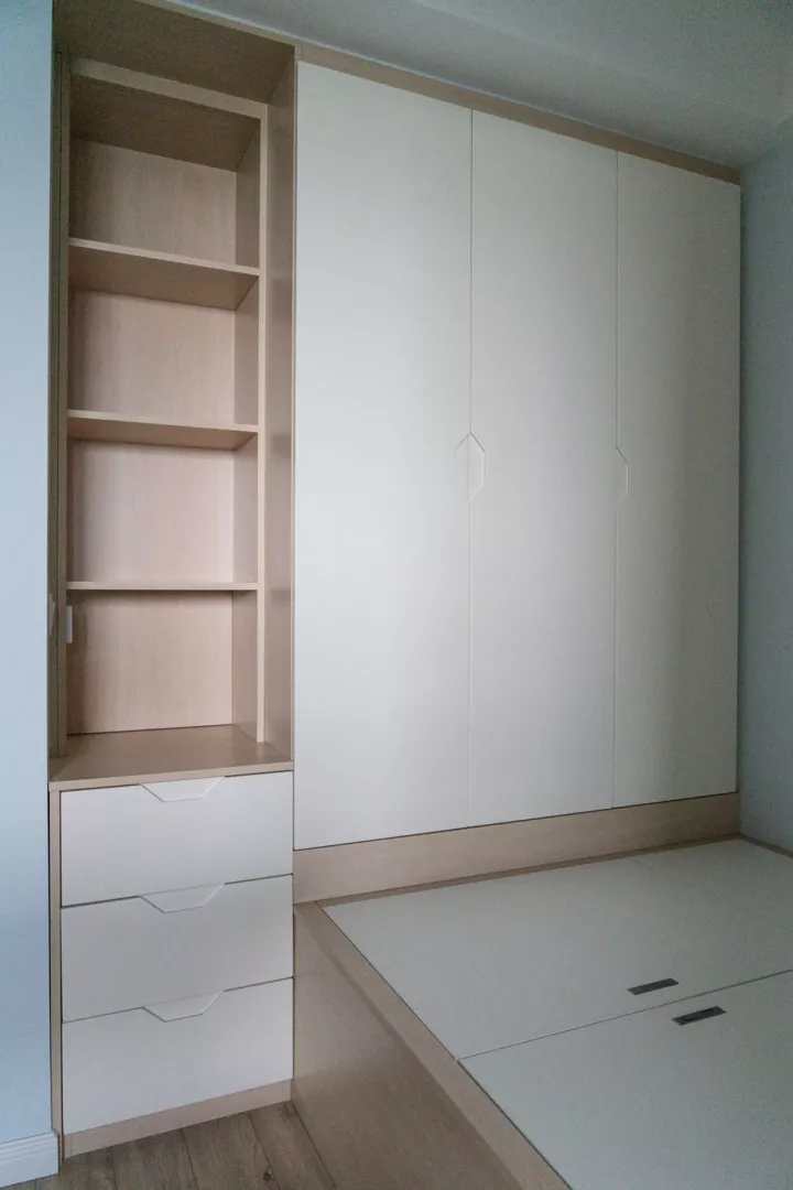 明媚动人的刚需小户型，18%的收纳空间超实用！