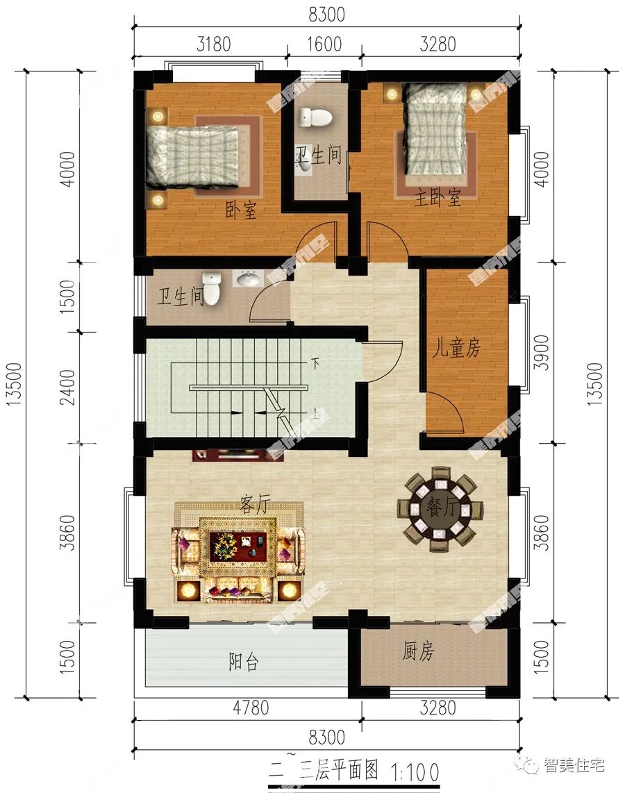 别墅|两兄弟一起回老家盖别墅，不选双拼户型，做叠拼住宅省钱又有面子