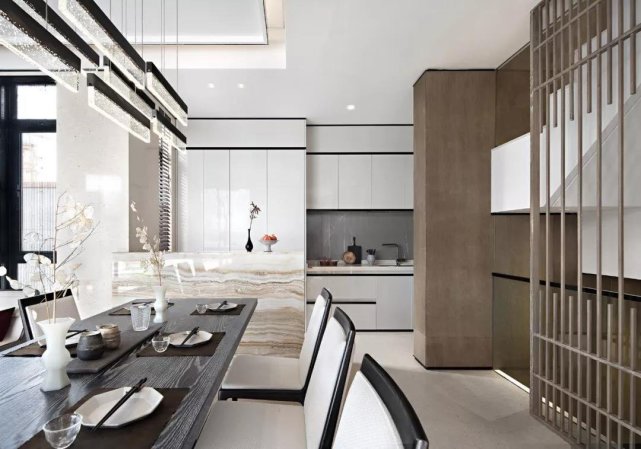 139平中式风四居室塑造清然静宁、回归诗意的院落生活