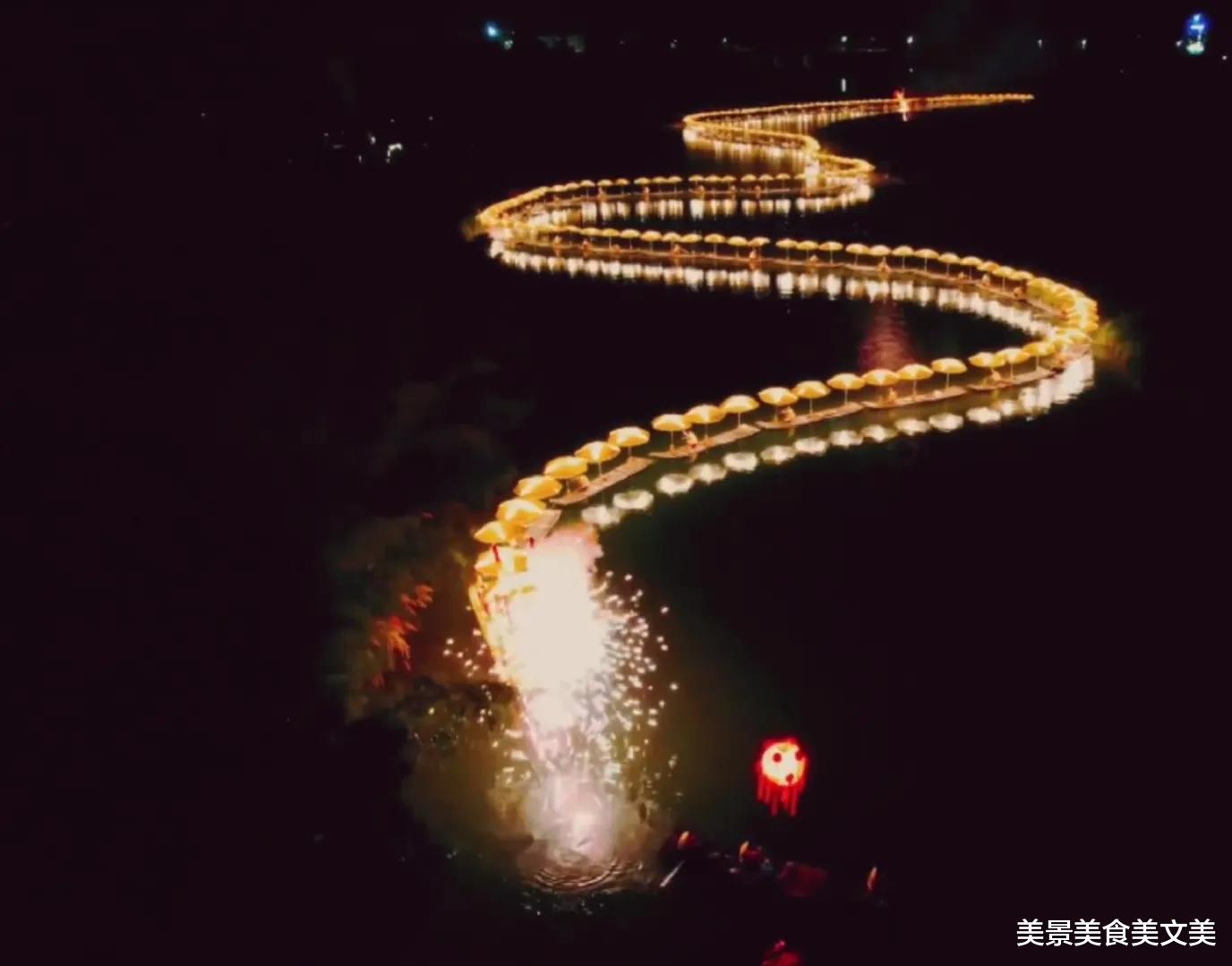 遇龙河|中国式浪漫，桂林遇龙河700米“巨龙巡游”