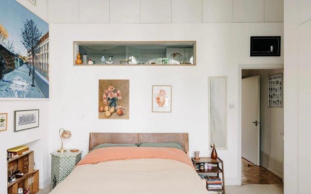 小清新复古家居,有看得见树和花的窗,饱含生活气息的画,好心水