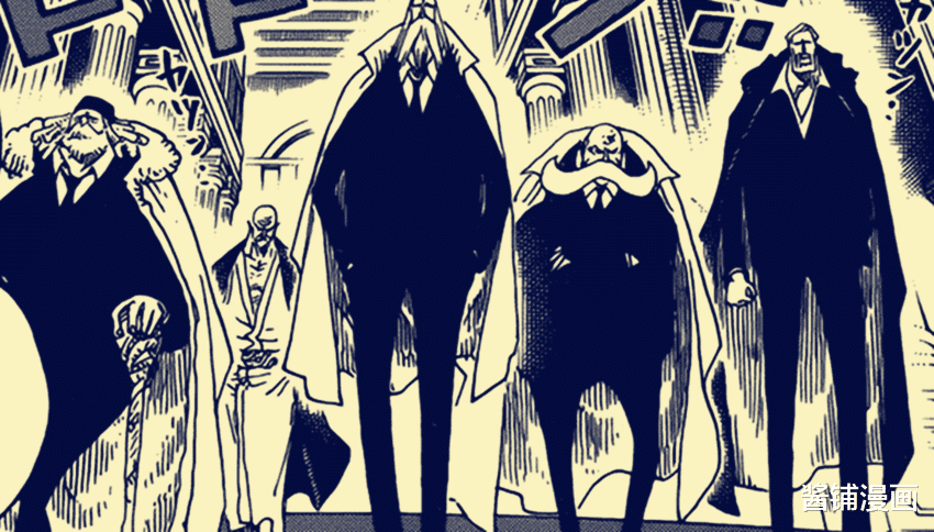 五老星|海贼王1037话分析,萨博让五老星心有余悸,象主团灭CP0大船队会让路奇很懵