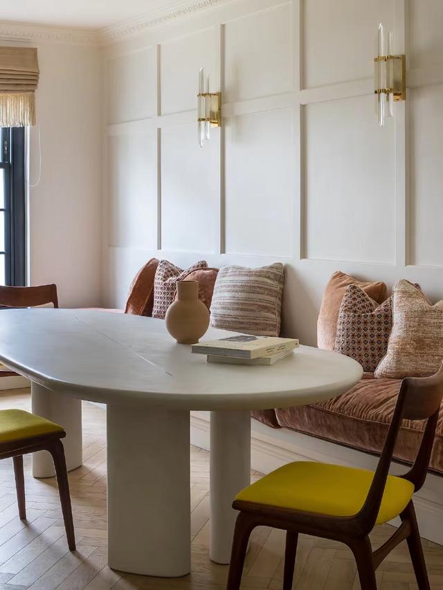 走进明亮有活力的伦敦住宅,温和色调充满了温暖的感觉,太喜欢