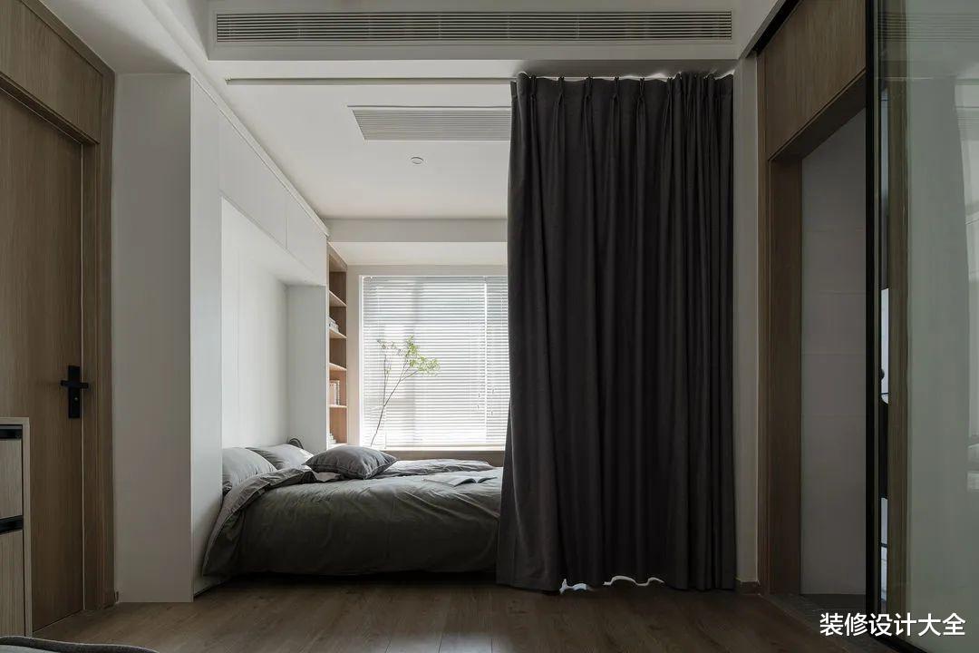 第一次见这么完美的小户型,套内43㎡两房一厅,还有分离式卫生间!