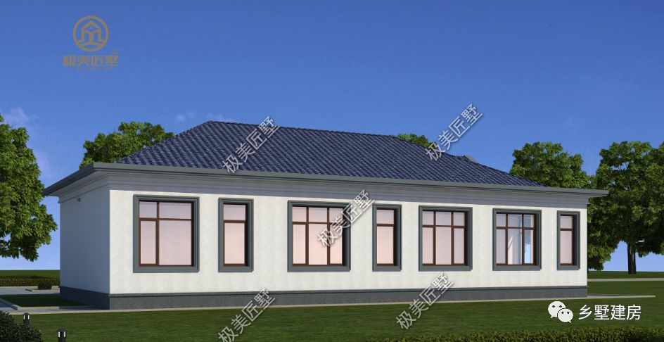 购房置业|说起养老房，还是一层别墅最合适，麻雀虽小五脏俱全