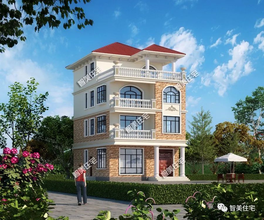 别墅|两兄弟一起回老家盖别墅，不选双拼户型，做叠拼住宅省钱又有面子