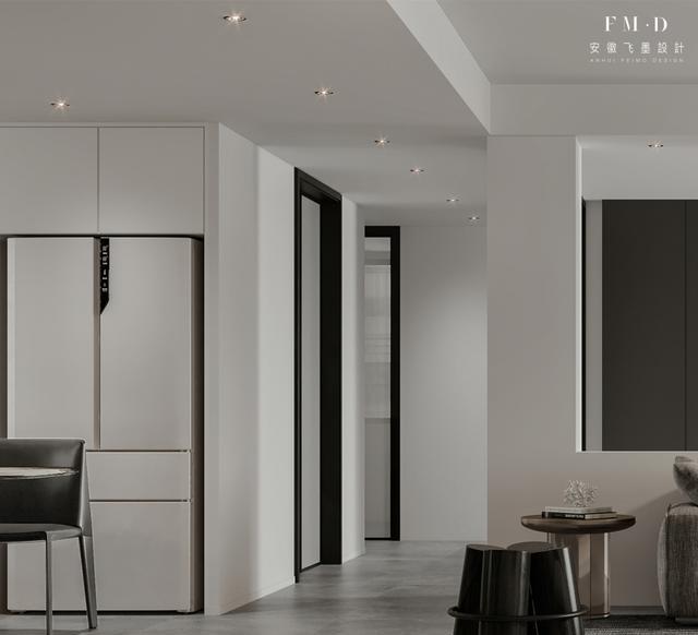 夫妻俩爆改121,只有黑白灰三个颜色,2个人过日子,以极简为主