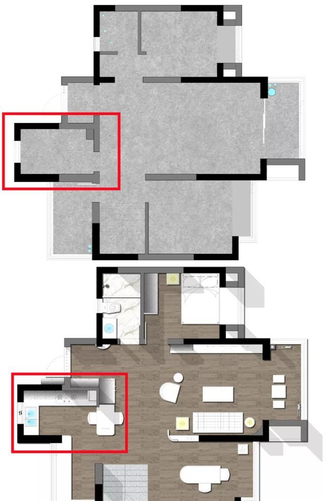 3个装修案例证明,“餐厨合并”的好处很明显了!显大还方便