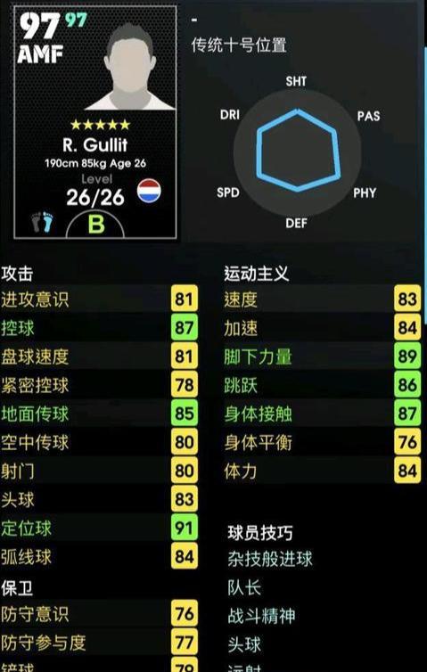 实况足球|实况足球：新赛季，传奇球员数据变更及分析