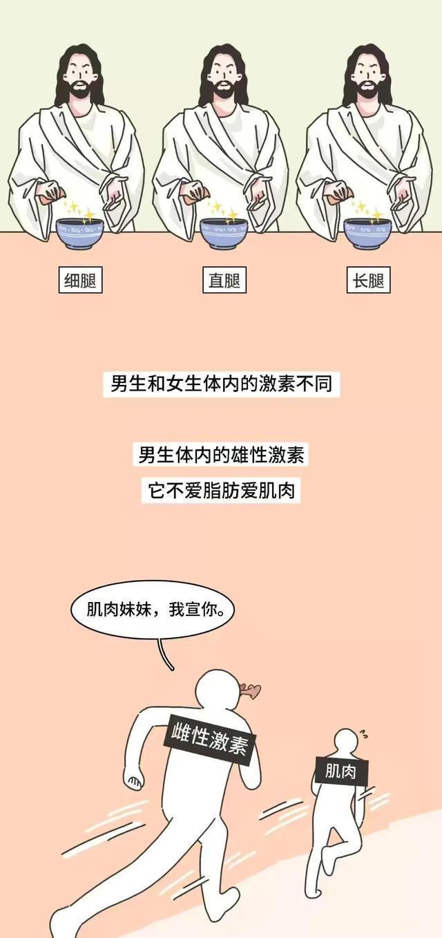 漫画|腿粗的女生，请不要自卑！（漫画）这些好处，“小细腿”羡慕不来