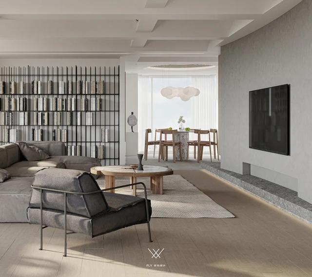 220㎡简约日式风,朴素的原木与灰色,满屋返璞归真的气质