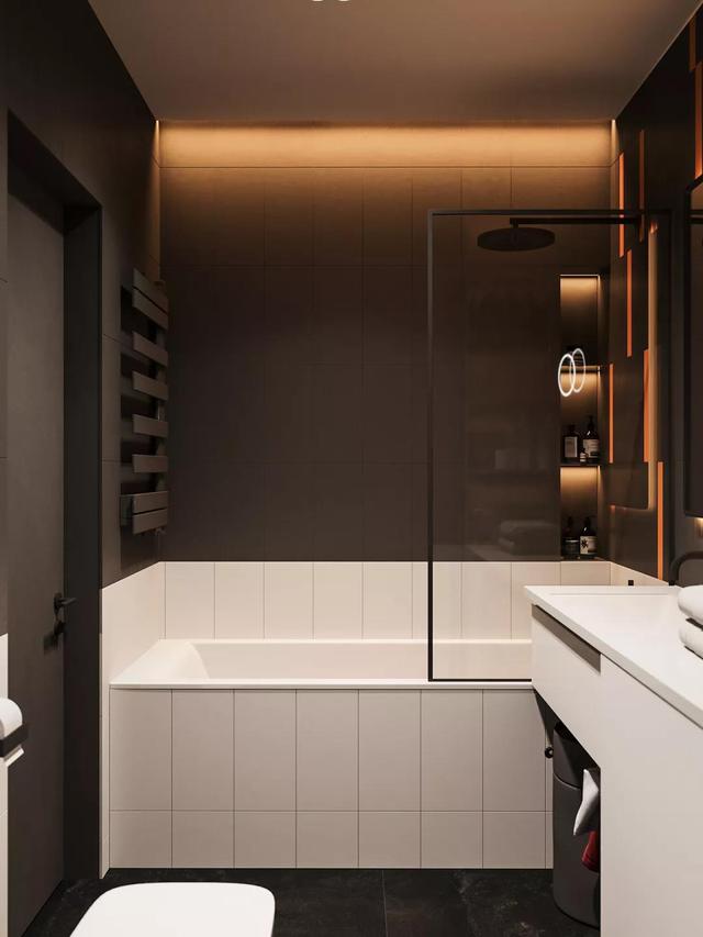 她买下55㎡“老破小”，巧妙改出高颜值两居室，太有品味了！