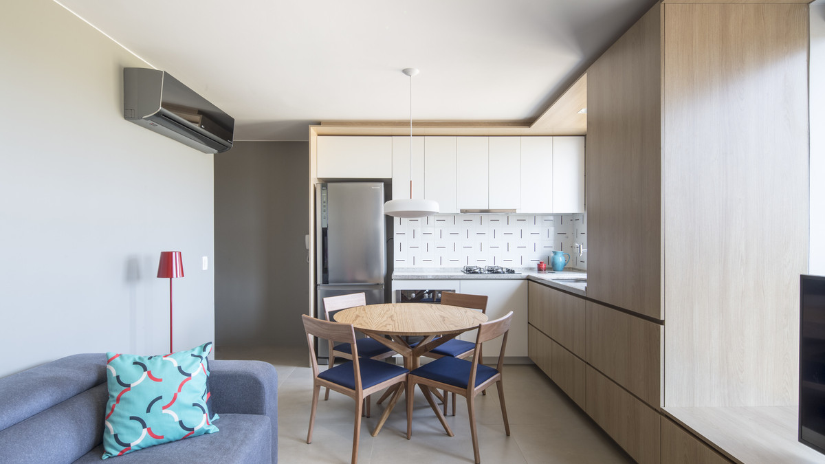 如此有限的面积下，43㎡客餐厨卧卫还能样样齐全，属实难得