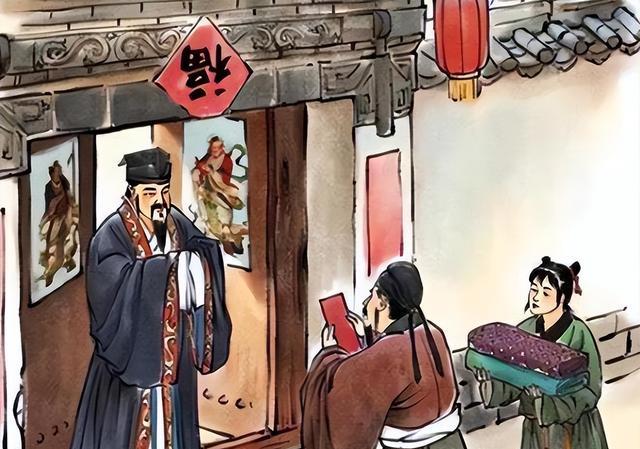 女子出上联：银枪虽利，难破千年草地，小伙对出下联，女子脸红