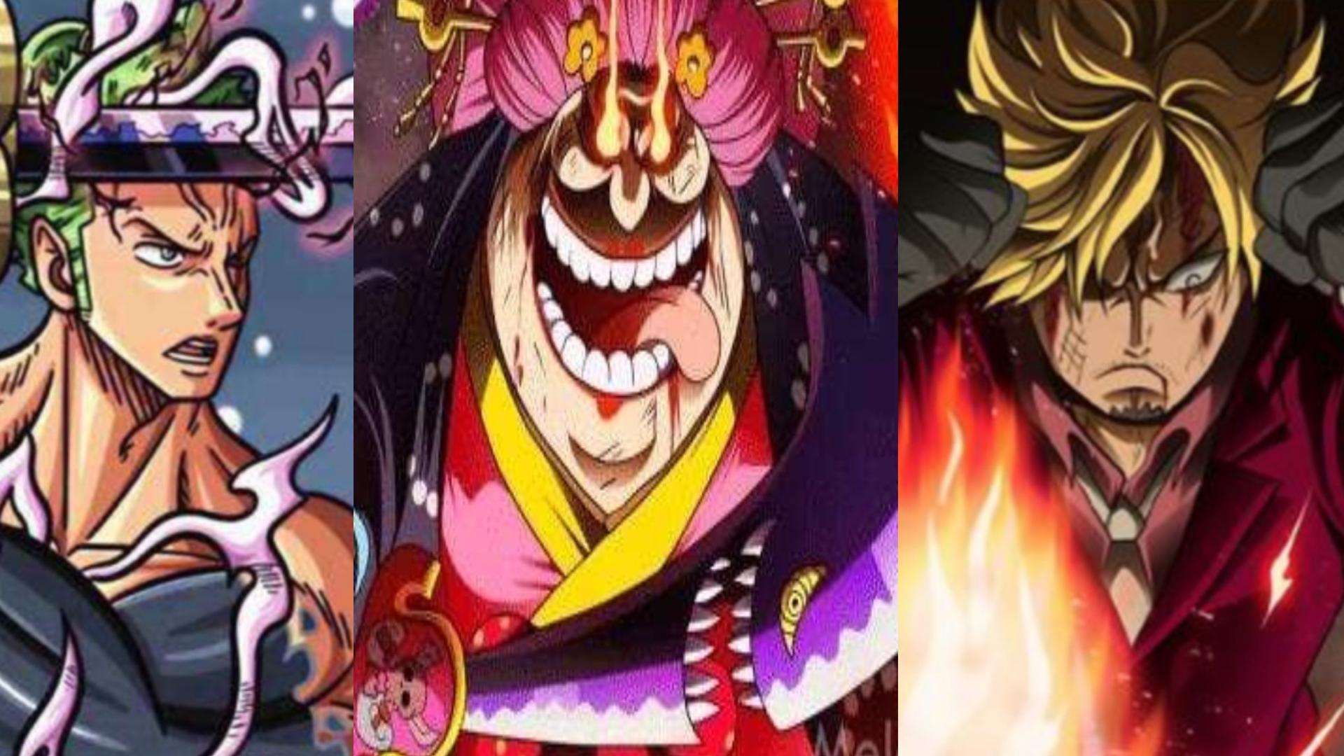 索隆|海贼王1039话，把大妈的对手换成索隆山治，那她还会输吗？