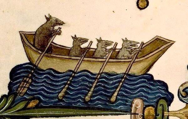 猫鱼,蜗牛鸡?中世纪画里的动物都神马玩意?看得人好上头!