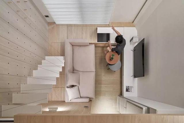 她家16㎡,还没我家客厅大,居然住三个人都不挤,设计得太棒了!