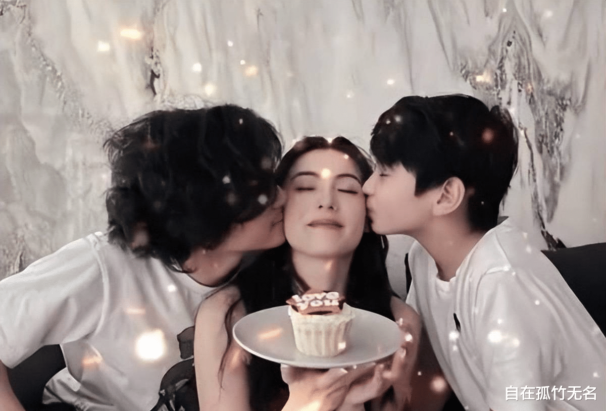 张柏芝|张柏芝久违晒二儿子:Quintus长相随妈妈,在车内啃大鸡腿