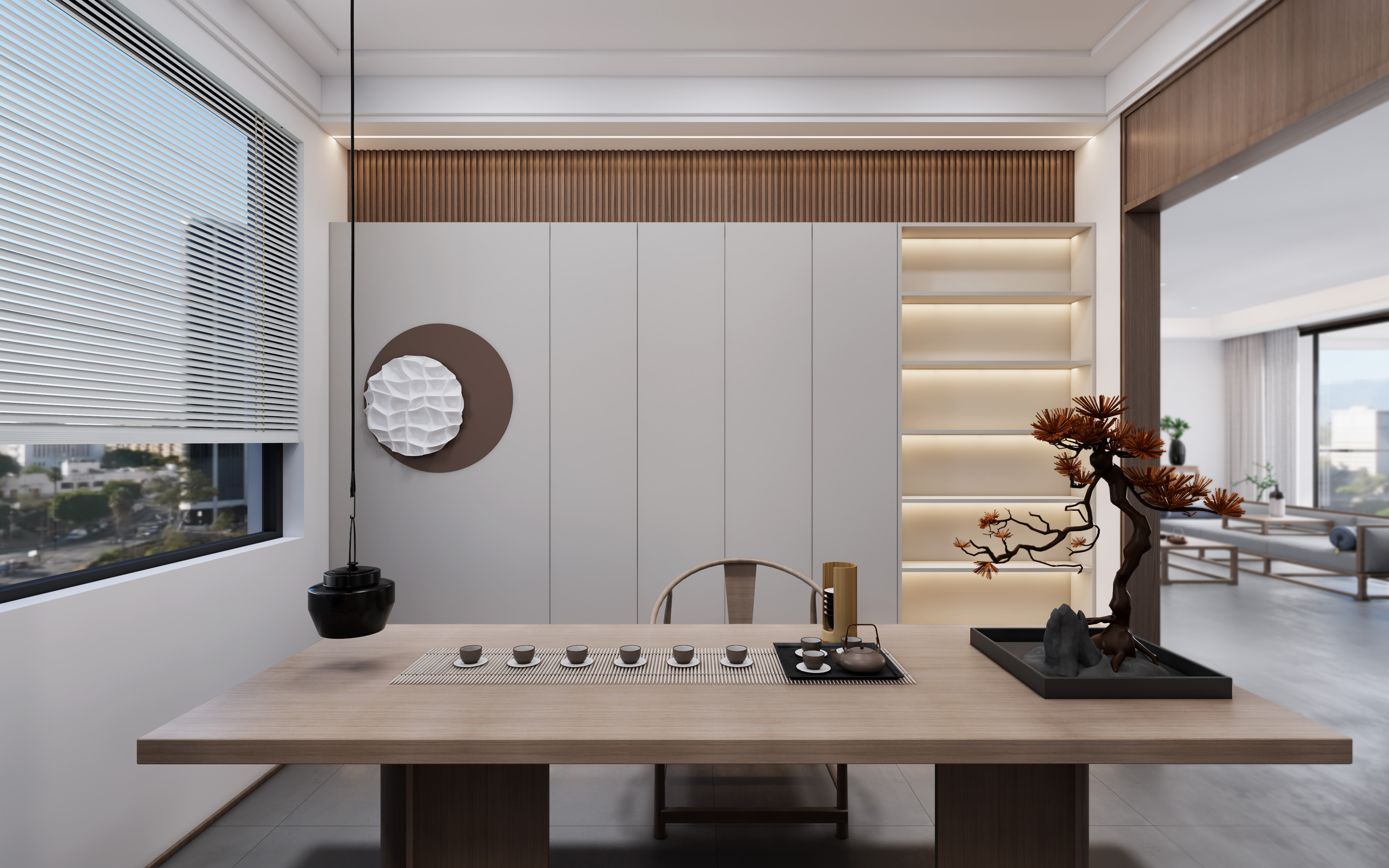 4室改2室,205㎡新中式大平层