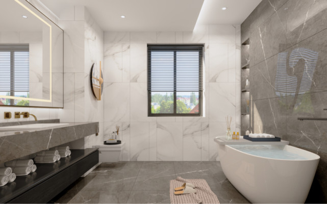 129平轻奢三居室，从细微处感受到家居的点睛之笔