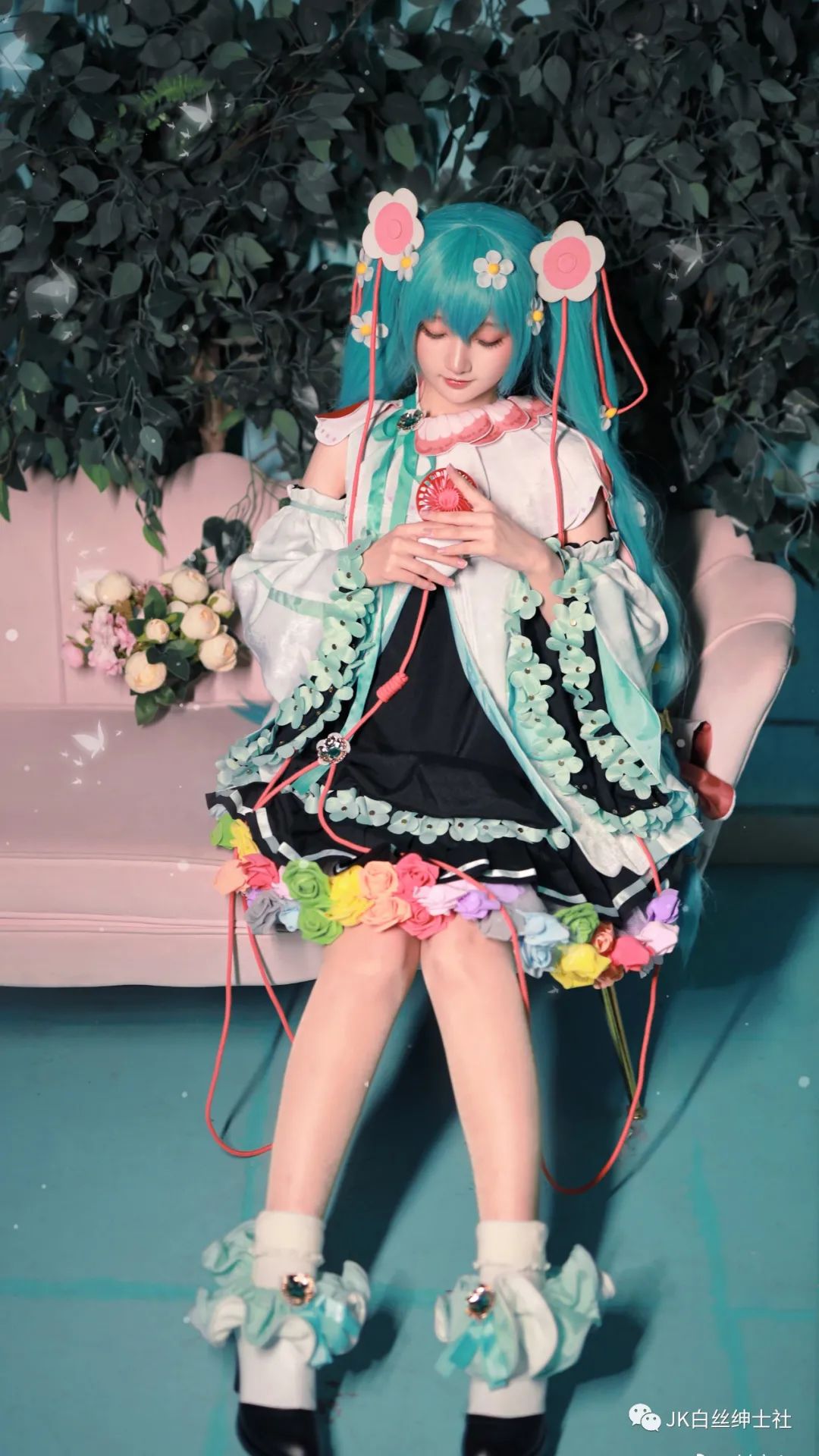 二次元|cos：二次元cos大赏初音@鹤祈