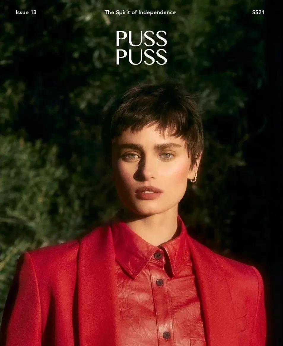 短发 超模小泰山TaylorHill剪短发,差点撞脸赫本,这是什么神仙颜值