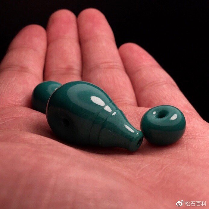 小叶紫檀|绿松石“玉化料”和“果冻料”的区别~