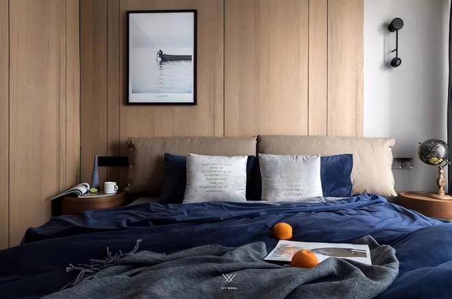 大白墙有点单调,试试局部用木饰面上墙,不仅高级而且有颜值!