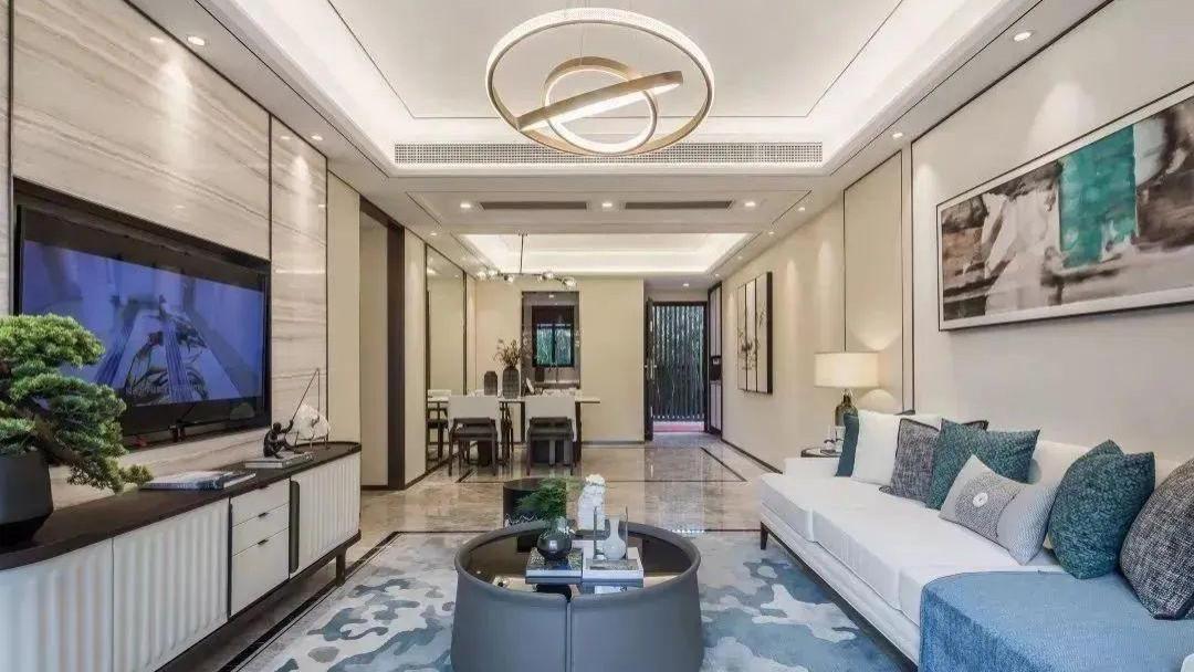 115㎡淡雅新中式，三居室户型，这才是现代人羡慕的生活！