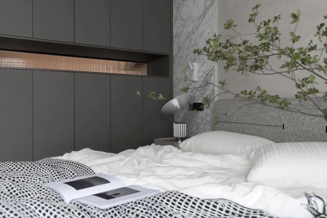 108㎡简约高级灰,没有过多颜色,打造安静舒适的家!