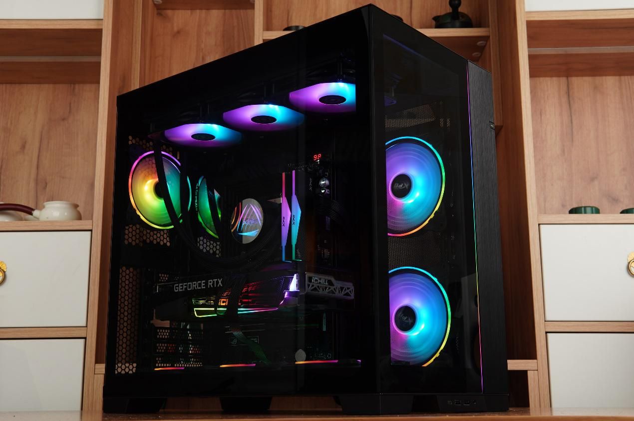 微信|i7-13700K+RTX3080Ti+XPG飓风风扇的光污染主机装机分享