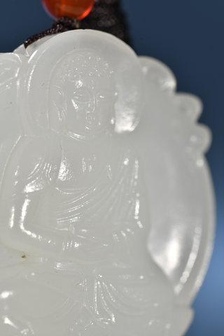 和田玉籽料|和田玉籽料玉佛挂件
