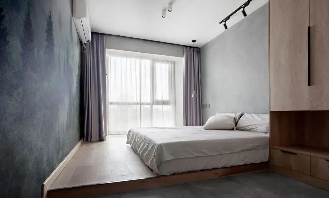 110㎡工业风案例,全屋自然质感居多,这样的工业风好高级