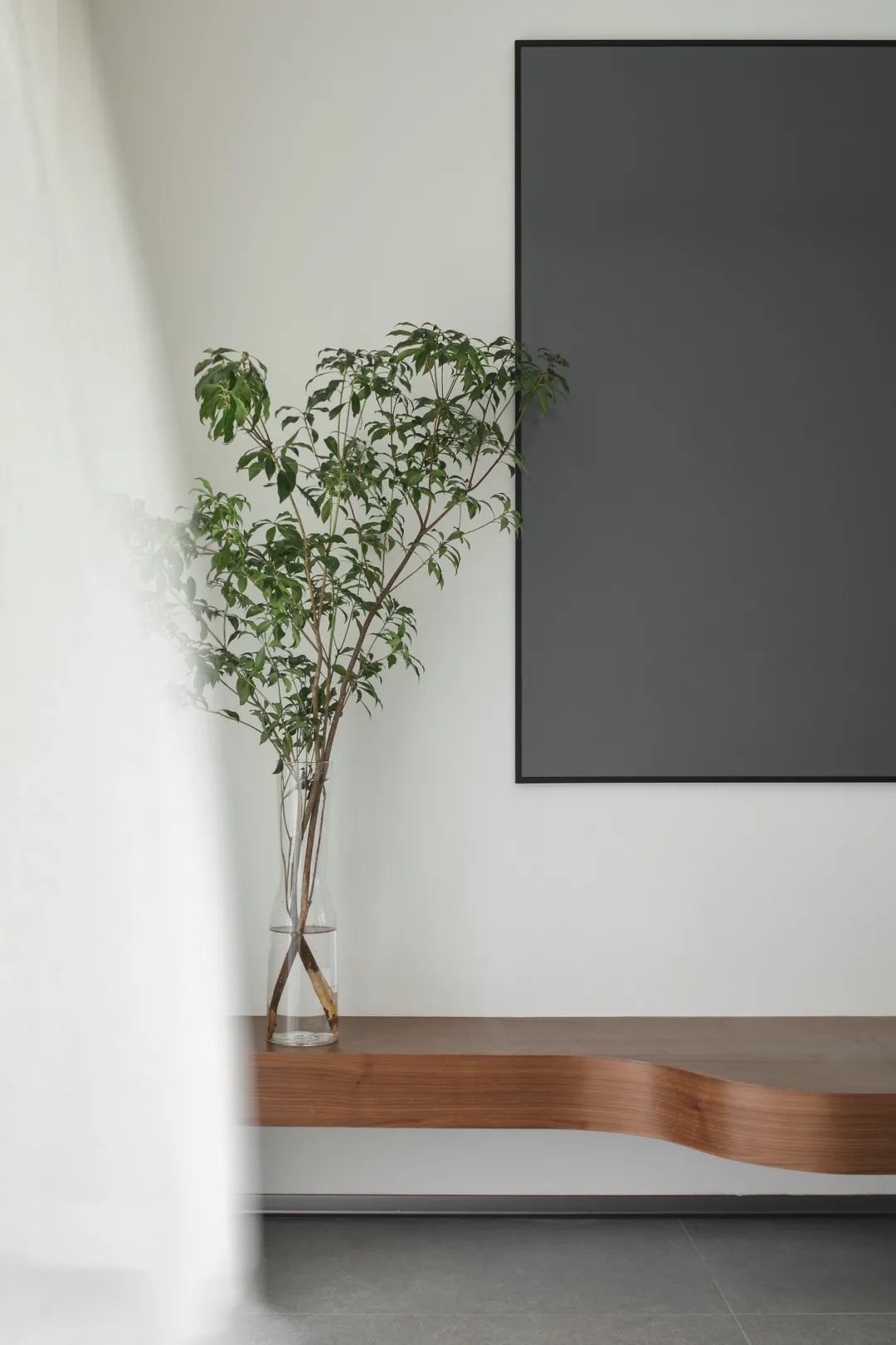 咖啡吧台、开放式客餐厨:104m2简约小两居,沉浸式回家太棒了!