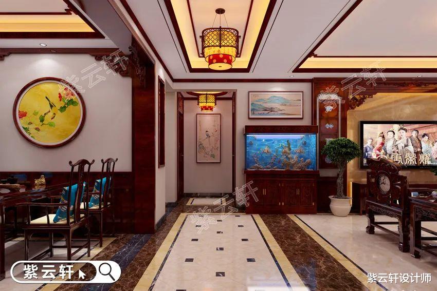 中式风格玄关设计,入户诗情画意,方寸之间皆优雅