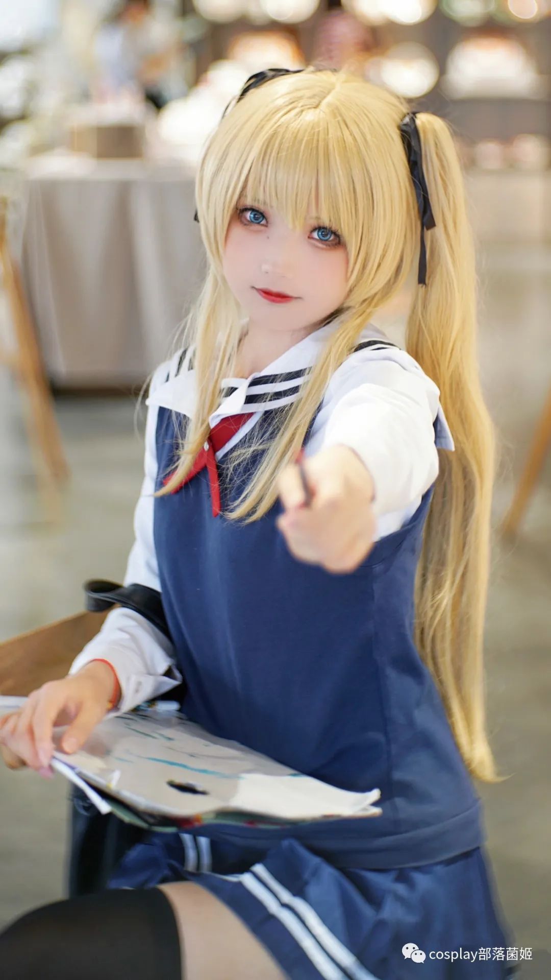 |cos：画画和咖啡是英梨梨的最爱
