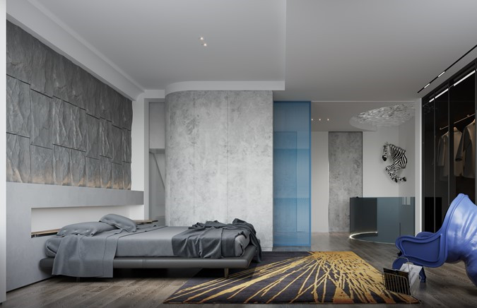 现代简约风格300平米别墅装修案例