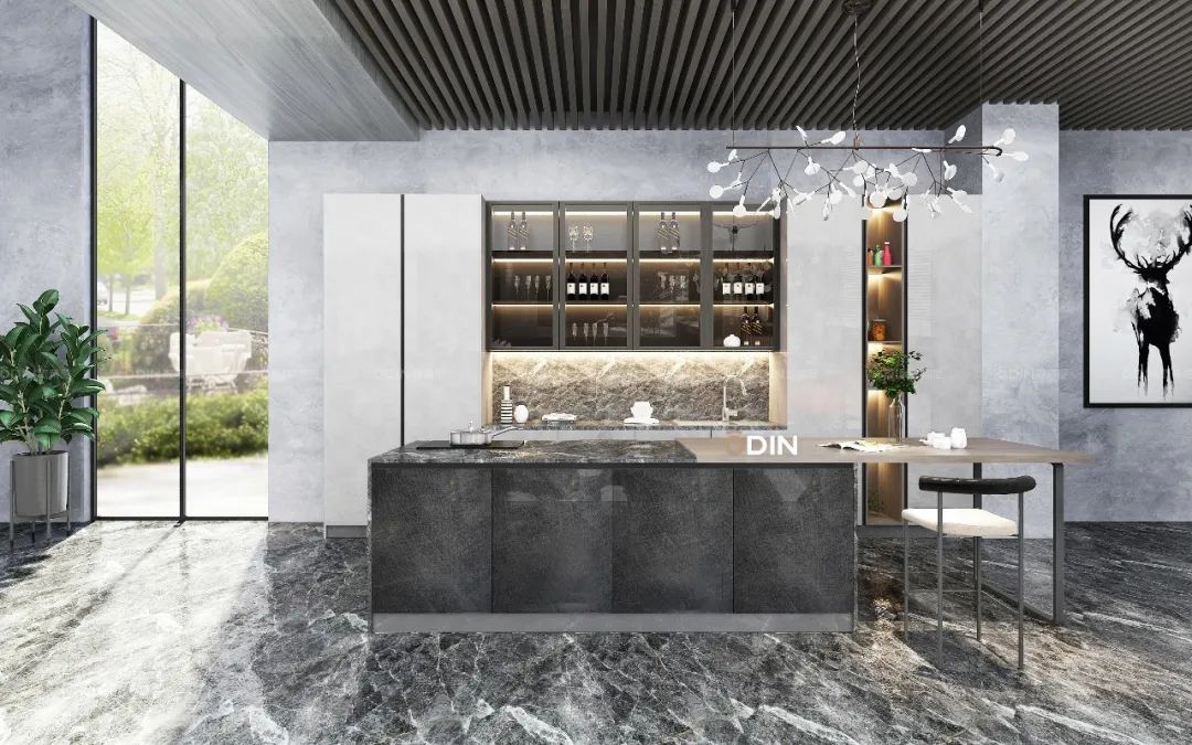 岛台式设计,惊艳整个厨房!