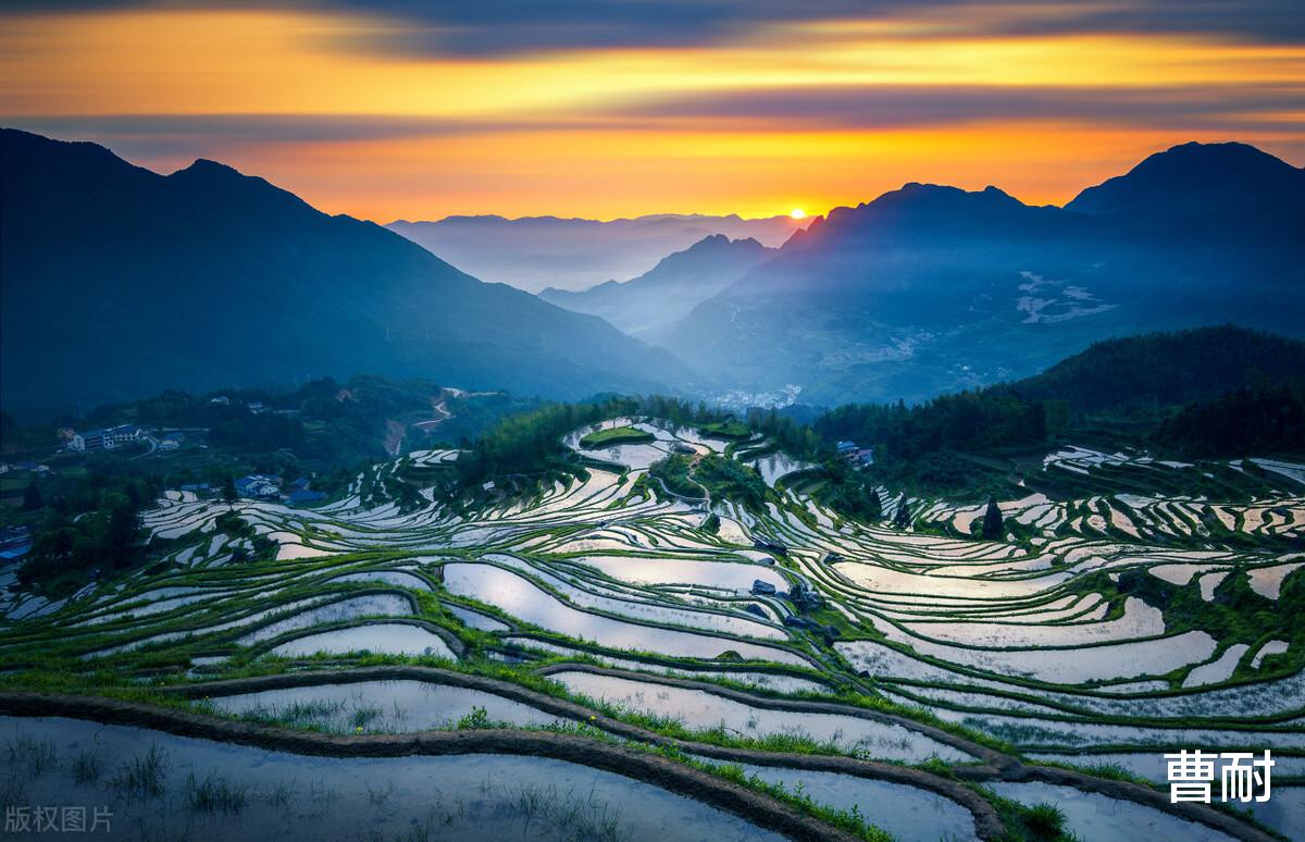 梯田|乡村旅游主阵地，中国最美十大梯田，看看中国最美乡村