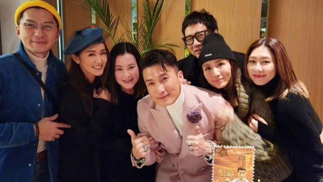 陈山聪|陈山聪夺视帝后请圈中好友吃饭 与胡定欣袁伟豪胡蓓蔚等开心相聚