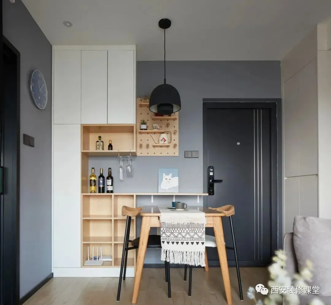 60㎡一室一厅装修,单身颜值家