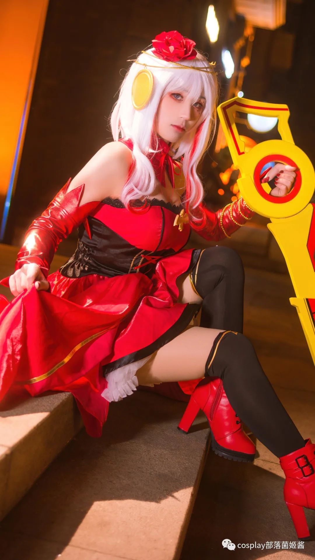 |cos：宿命回响命运cos正片@篮子