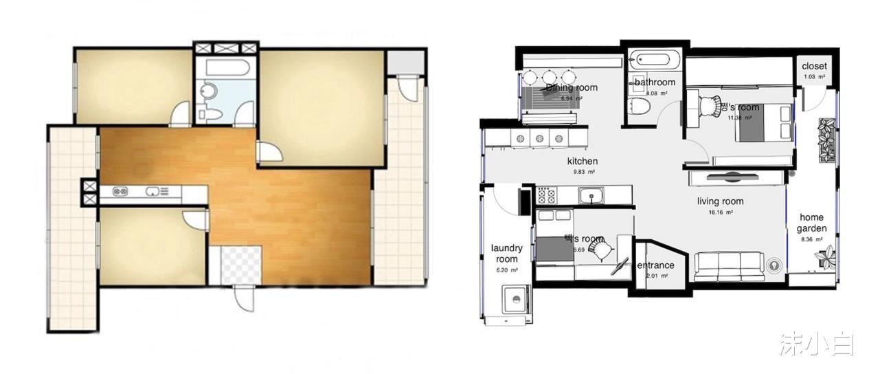 晒她16年的小宅，拆了吊顶全裸，入住5年依然如初见！有趣儿