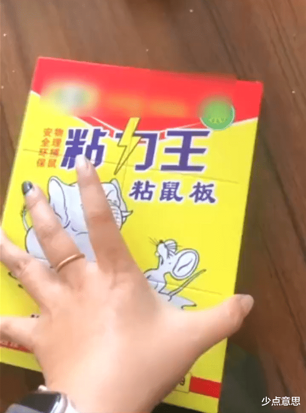 山东一女子网购粘鼠板,收货后发现商家“画大饼”,忍不住大笑