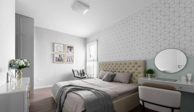 70小两居,俩娃一屋儿童房规划给力,空间很挤,但足够幸福温馨